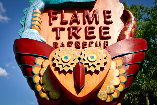 This Face Can Be Found at the Flame Tree Barbeque in Disney’s Animal Kingdom Theme Park