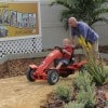 The Richesons Family Gets a Backyard Makeover Inspired by Cars Land on HGTV’s’My Yard Goes Disney’