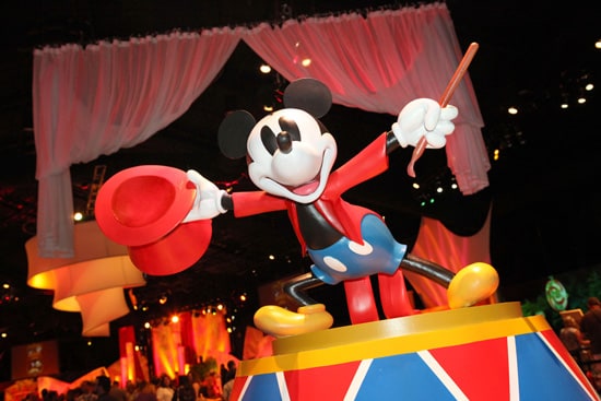Ringmaster Mickey at Mickey’s Circus Trading Event at Epcot