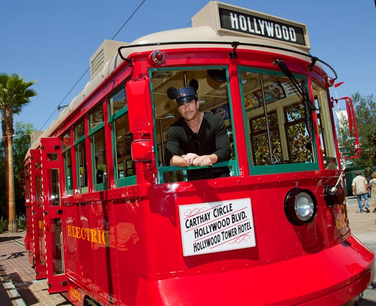 Dylan McDermott Visits Disney California Adventure Park