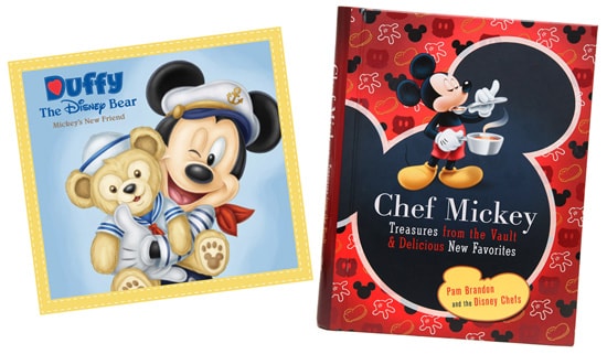 'Duffy the Disney Bear - Mickey's New Friend' and 'Chef Mickey – Treasures from the Vault & Delicious New Favorites,' Available from Disney Digital eBooks