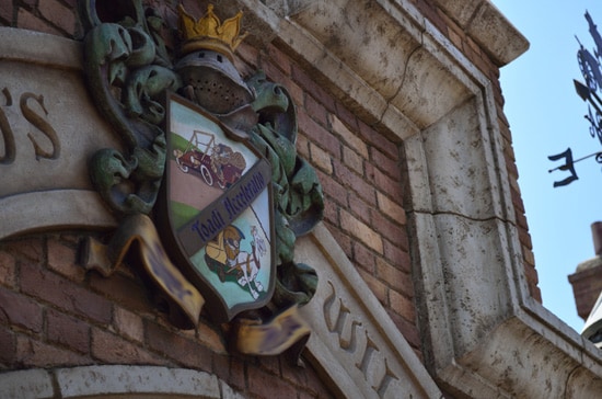 Can You Finish the Words on Mr. Toad's Family Crest at Disneyland Park?
