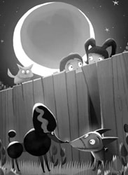 'Frankenweenie'-Inspired Artwork by Joey Chou Featuring Young Love to Debut at Disney California Adventure Park