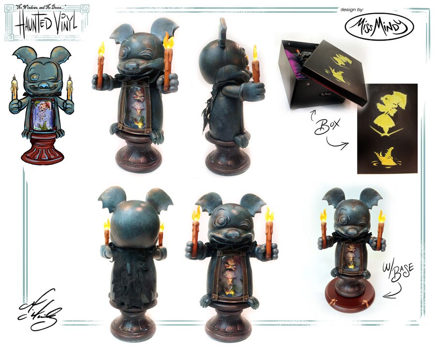 Happy Haunts Come to Life in New Haunted Mansion Vinylmation