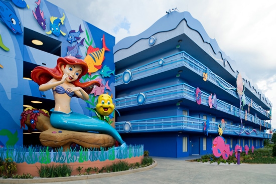 Part Of Your World The Little Mermaid Wing Of Disney S Art Of Animation Resort Opens September 15 Disney Parks Blog