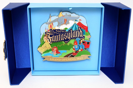 Jumbo Pin Commemorating the Grand Opening of New Fantasyland at Magic Kingdom Park