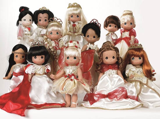 Holiday Dolls from Precious Moments Doll Maker Linda Rick
