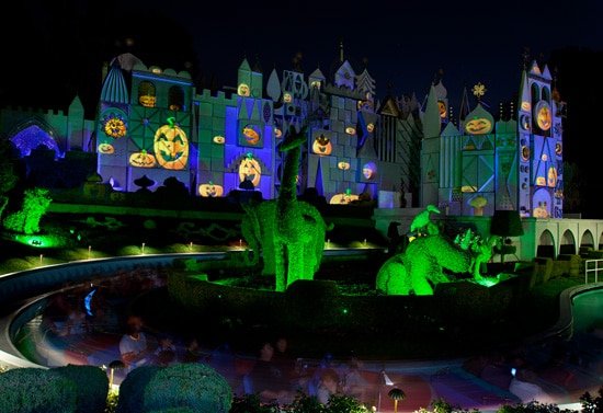 'it’s a small world' During Mickey's Halloween Party in Disneyland Park