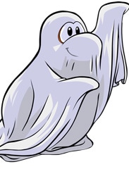 Club Penguin Halloween Party - Ghost Sheet Costume, Free for Disney Parks Blog Readers