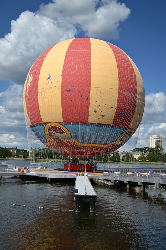 The New ‘Characters In Flight’ Balloon at Downtown Disney at Walt Disney World Resort