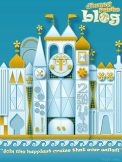iPhone/Android Wallpaper Featuring 'it's a small world'