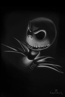 Jack Skellington by Artist Noah, Part of 'Tim Burton's The Nightmare Before Christmas'-Themed Collection