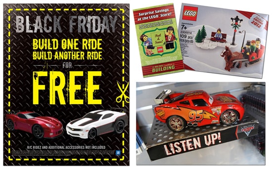 Black Friday Deals in Downtown Disney Area at Walt Disney World Resort for 2012