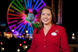 Disneyland Ambassador Danielle Berry in 2009-2010