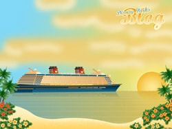Desktop Wallpaper Featuring Disney Cruise Line's Disney Fantasy