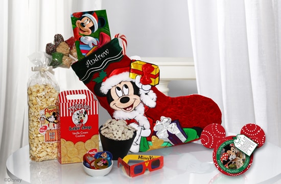 Mickey's Stocking of Surprises Available from Disney Floral & Gifts