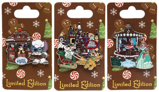 The Disney Pin Team Creates New Gingerbread House Pins Which Will be Released on November 15 at Various Locations