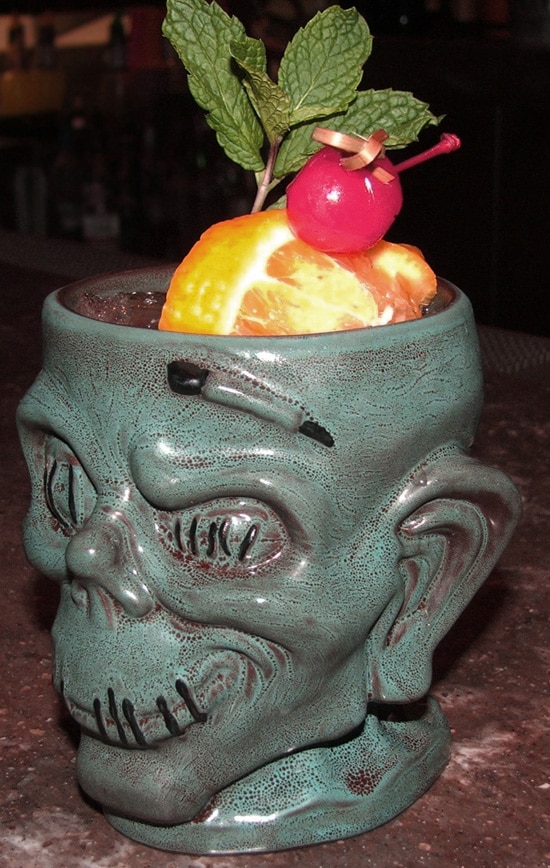 Shrunken Zombie Head Mug from Trader Sam’s Enchanted Tiki Bar at the Disneyland Hotel