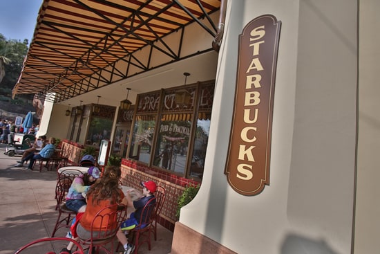 Starbucks Locations at Magic Kingdom Park, Epcot Set to Open Next Year