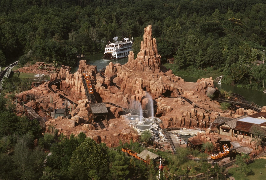 Vintage Walt Disney World Big Thunder Mountain Debuts At Magic Kingdom Park Disney Parks Blog