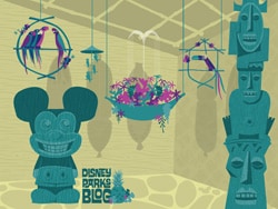 Desktop Wallpaper Featuring Walt Disney’s Enchanted Tiki Room
