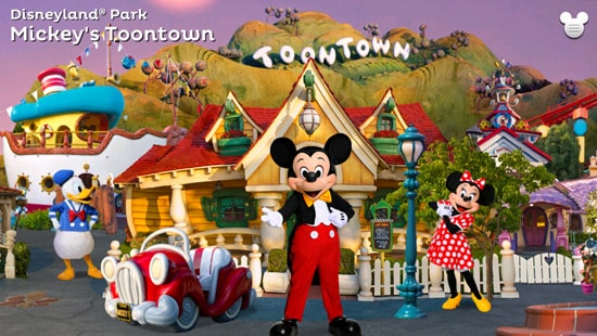 'Disneyland Explorer' App - Mickey's Toontown at Disneyland Park