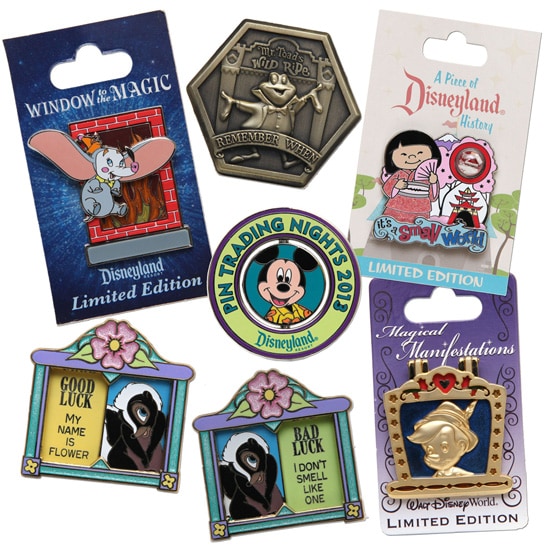 New Pins to Collect or Trade Coming to Disney Parks in 2013