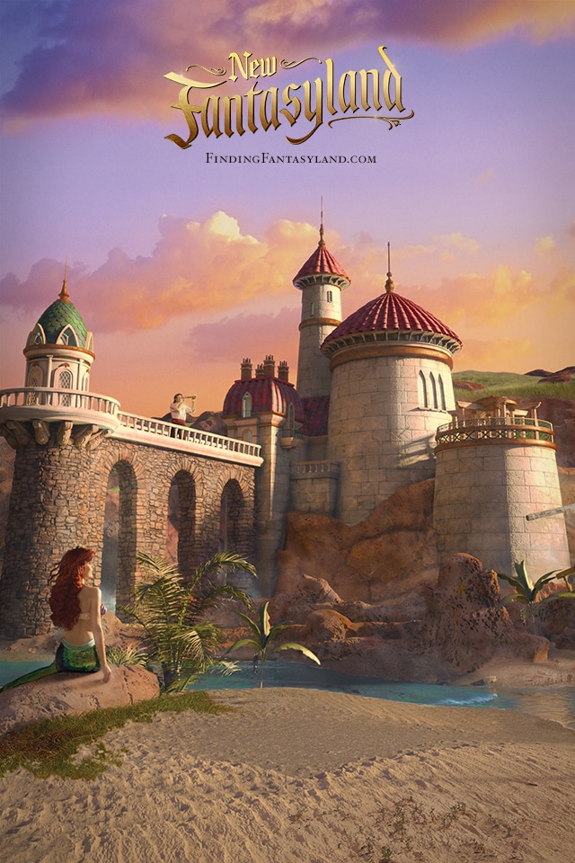 ‘Finding Fantasyland’ at Magic Kingdom Park iPhone/Android Wallpaper