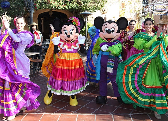 Mickey and Minnie Join In The Celebration of Three Kings Day at Disneyland Park