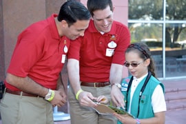 Local Girl Scouts Join Cast Members for Third Annual Walt Disney World Holiday Bird Count