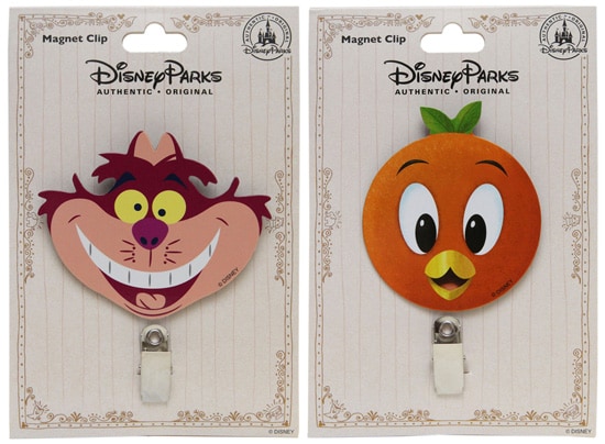 Cheshire Cat and Orange Bird Magnets from Disney Parks