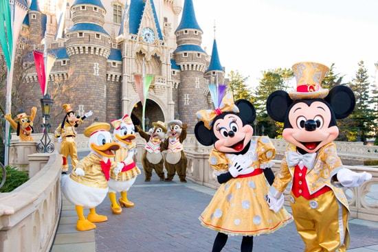 Take A Sneak Peek at the Costumes Disney Characters Will be Wearing for Tokyo Disneyland's 30th Anniversary Celebration