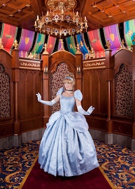 Cinderella Visits Her New Home at Fantasy Faire in Disneyland Park