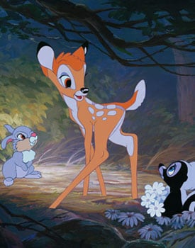 Artist William Silvers Will Appear at Off the Page Inside Disney California Adventure Park for a Special ACME Archives Sericel Event - Including 'Bambi’s New Friend,' One His Newest Hand-Painted Sericels