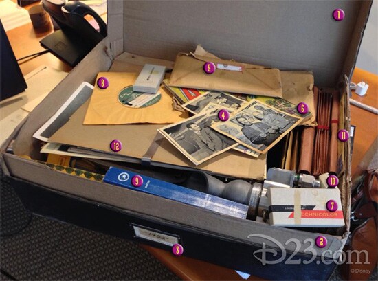 D23 and The Walt Disney Archives Decipher the Contents of Brad Bird's Mysterious 'Tomorrowland' Photo!