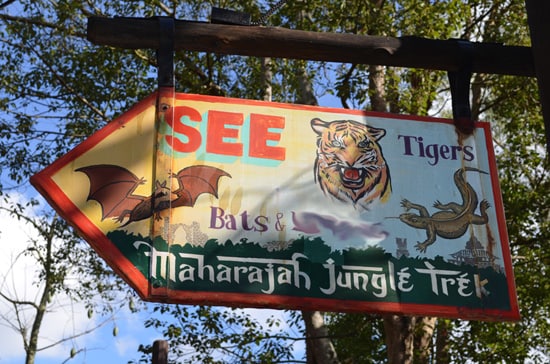 Finish That Disney Parks Sign: Heading on a Maharajah Jungle Trek at Disney's Animal Kingdom