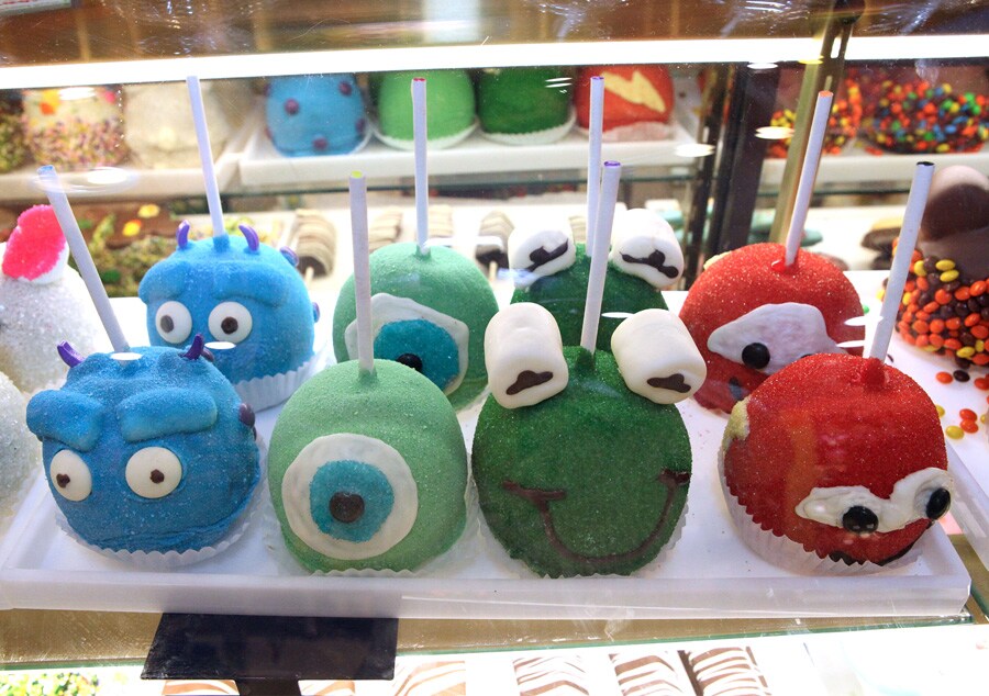 Ten Character-Inspired Treats at Disney Parks, Featuring Character Apples