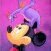 Mickey and His Pal Figment by Disney Design Group Character Artist Monty Maldovan