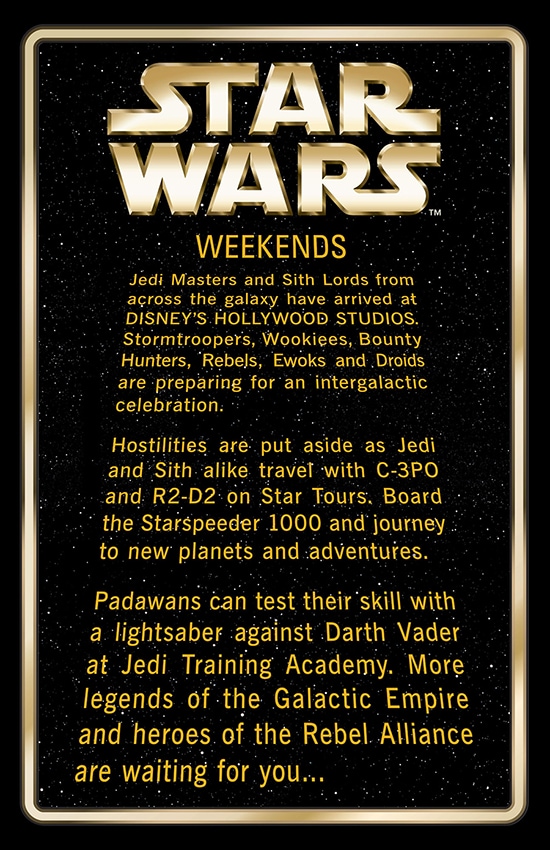 First Look at Star Wars Weekends 2013 Merchandise