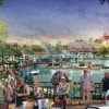 LAKE BUENA VISTA, Fla., March 12, 2013 – As part of Disney Springs, the family-friendly Marketplace (as shown in this conceptual rendering) will continue to delight guests of all ages and include new experiences, such as an over-the-water pedestrian causeway.
