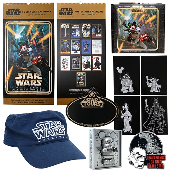First Look at Star Wars Weekends 2013 Merchandise at Disney's Hollywood Studios, Including an Oversized Calendar With 13 Previous Star Wars Weekends Posters