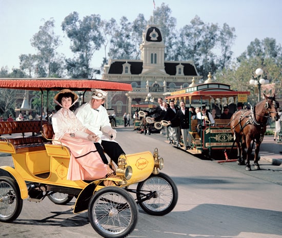 Annette Funicello in a Publicity Photo at Disneyland Park