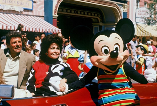 Annette Funicello at Disneyland Park, 1996