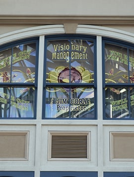 Jim Cora Window at Tokyo Disneyland