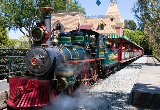 E.P. Ripley, One of the Steam Engines of the Disneyland Railroad