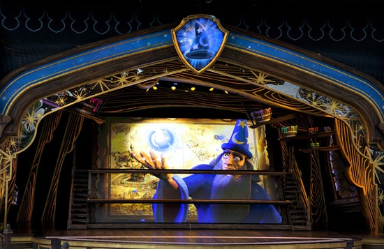 Yen Sid in ‘Mickey and the Magical Map’ at Disneyland Park