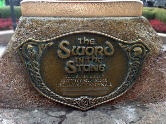 Can You Finish that Disney Parks Sign From The Sword in the Stone at Disneyland Park?