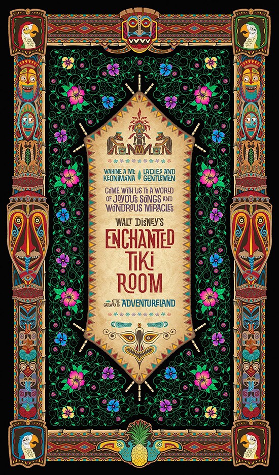 Walt Disney’s Enchanted Tiki Room 50th Anniversary Merchandise Event at the Disneyland Resort