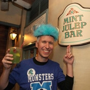 Steven Miller Visits the Mint Julep Bar in New Orleans Square
