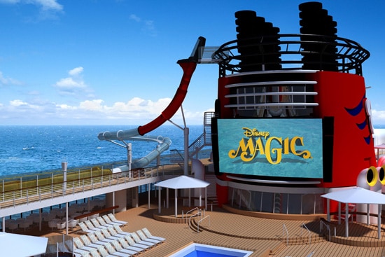 A Closer Look at the AquaDunk Thrill Slide on the Disney Magic